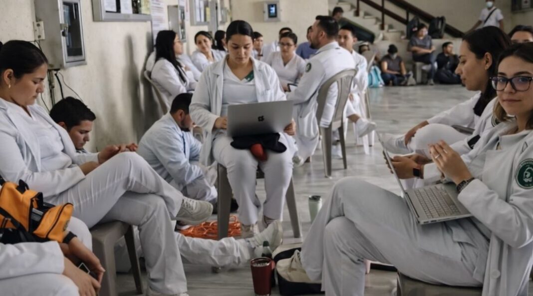 medicos continuan con asambleas informativas